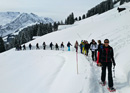 Schneeschuh- und Hüttenplausch in Adelboden