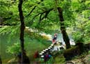 Boat trip and hike in the Doubs Regional Park