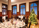 Weihnachtsdinner über der Stadt Zürich